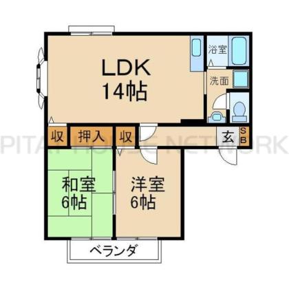 物件の間取図