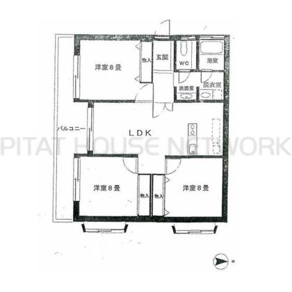 物件の間取図