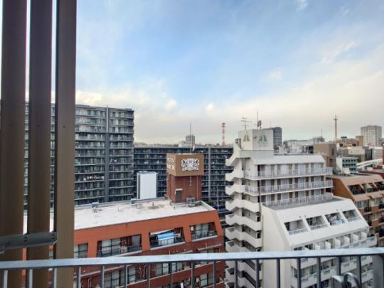 バルコニー正面の眺望