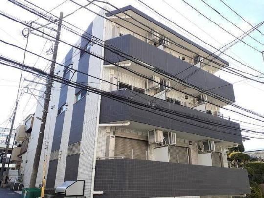 外観タイル張りです