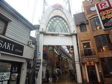商店街の入り口
