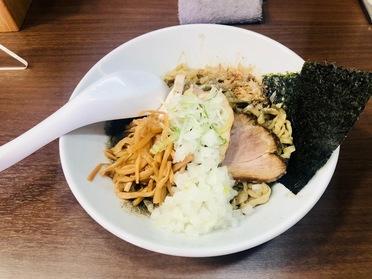 煮干し油そば