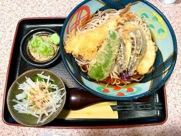 冷やし天ぷらそば 冷やし天ぷらそば