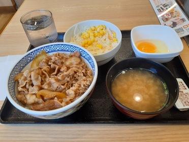 牛丼大盛り