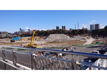 競技場工事中