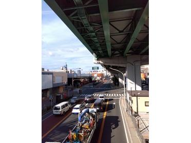 空港線と堀田駅改修中