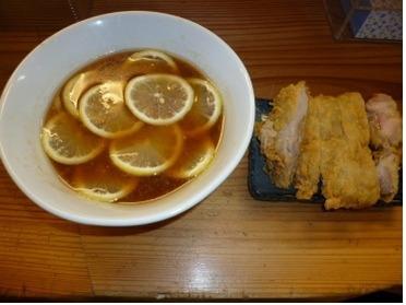 レモンラーメン&鶏天