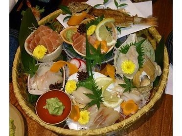 豪華なお造り三人前