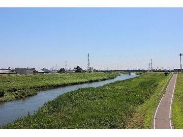 広瀬川 サイクリングロード 光円橋 伊勢崎市 群馬