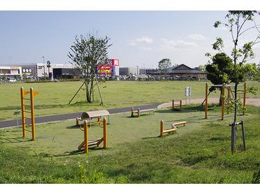 公園内