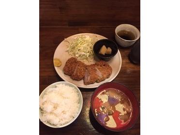 三元豚ひれかつ定食「