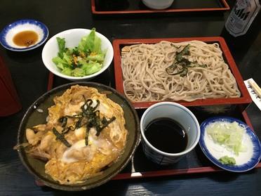 親子丼おそばセット