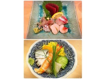 お刺身と酢の物
