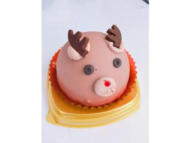 トナカイのケーキ♪