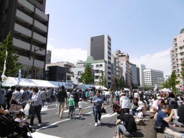両国国技館通り(メイン会場)