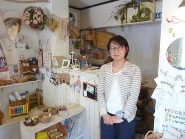 優しい店主の帆足さん