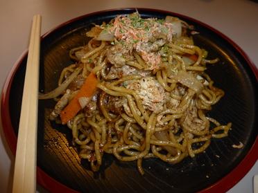 だしベースの焼きそば、美味しかったです♪