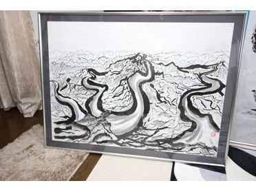 万里の長城をイメージした作品です