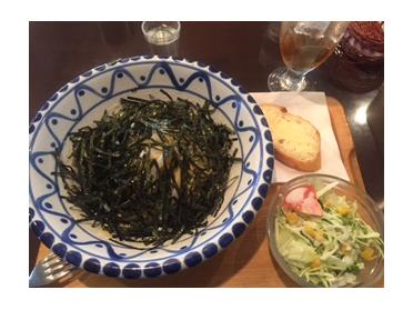 たらことイカのパスタ!