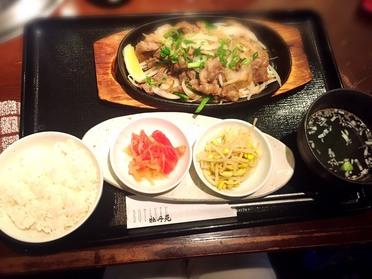 米沢牛塩カルビ御膳