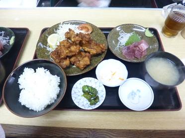 唐揚げ定食