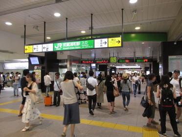 JR武蔵浦和駅入り口です!