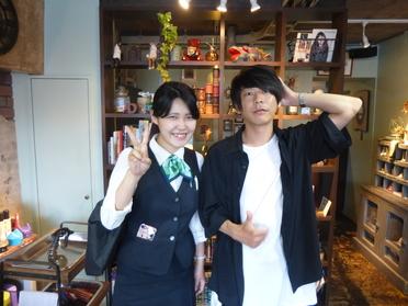 お洒落な店長さんと!