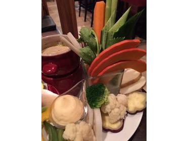 新鮮野菜のバーニャカウダ(¥1000)