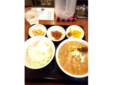 とん汁定食(普通盛)