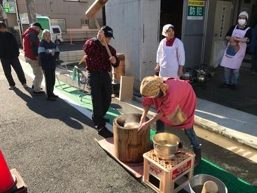 餅つき