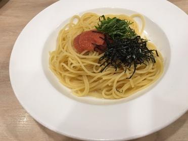 明太子と大葉の和風スパゲッティ