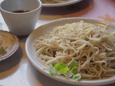 塩だけでも美味しいそば