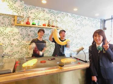 お店の方々と