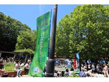 盛り上がっている稲毛マルシェ♪