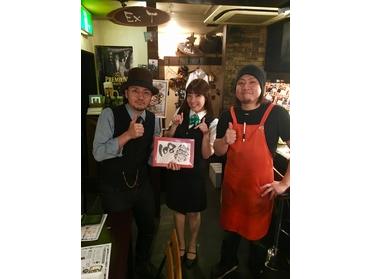 左からオーナーの岡さんと店長藤井さん♪