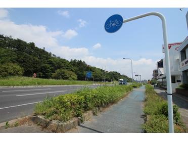 自転車用コースがあります