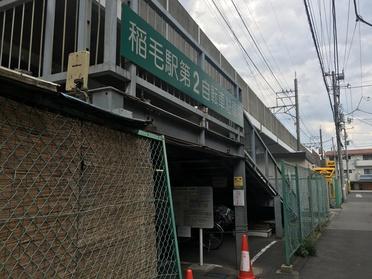 駐輪場です
