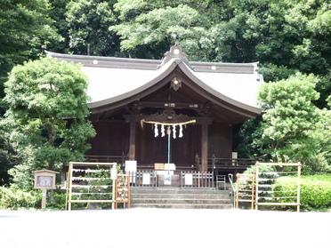 木々に囲まれた立派な熊野神社