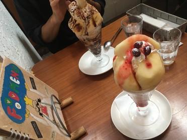 メニューも手書きで可愛かったです!