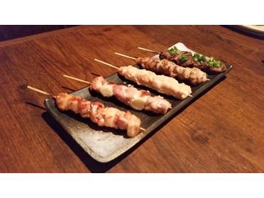 やきとり5種盛