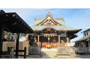 鵜の木八幡神社境内