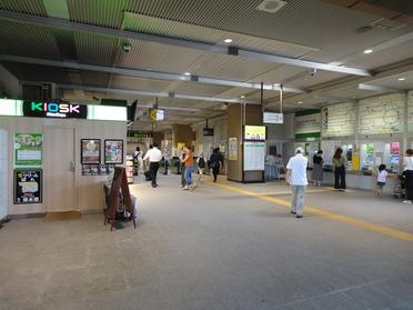 南与野駅 改札