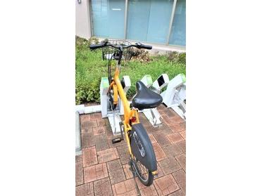 乗りやすい20インチの自転車です。