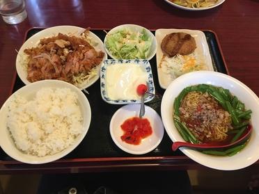 ボリューム満点なBランチ