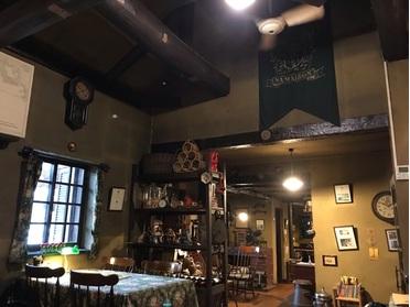 ヨーロッパの田舎の家風の、日本の田舎の店