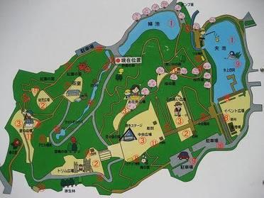 船越堤公園マップ