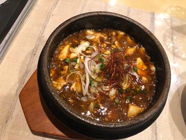 山椒が効いた四川麻婆豆腐!
