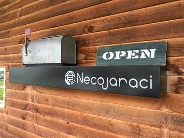 お洒落な看板