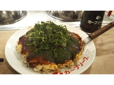 お好み焼き 完成