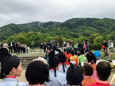 大宰府政庁跡に到着!